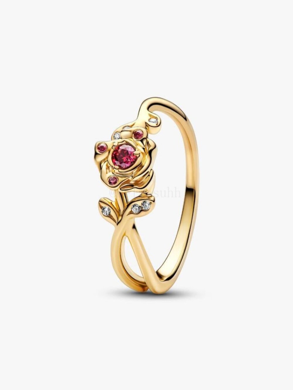 Pandora Disney Beauty and the Beast Rose Ring